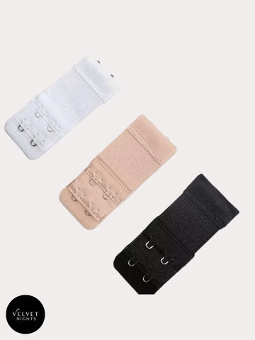 Pack of 4 Bra Extenders – 2 Hooks x 2 Rows