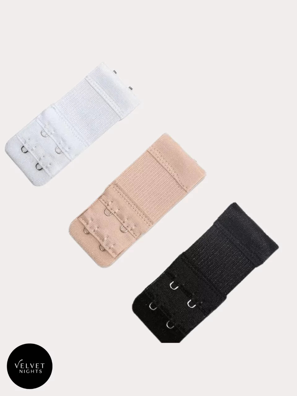 Pack of 4 Bra Extenders – 2 Hooks x 2 Rows