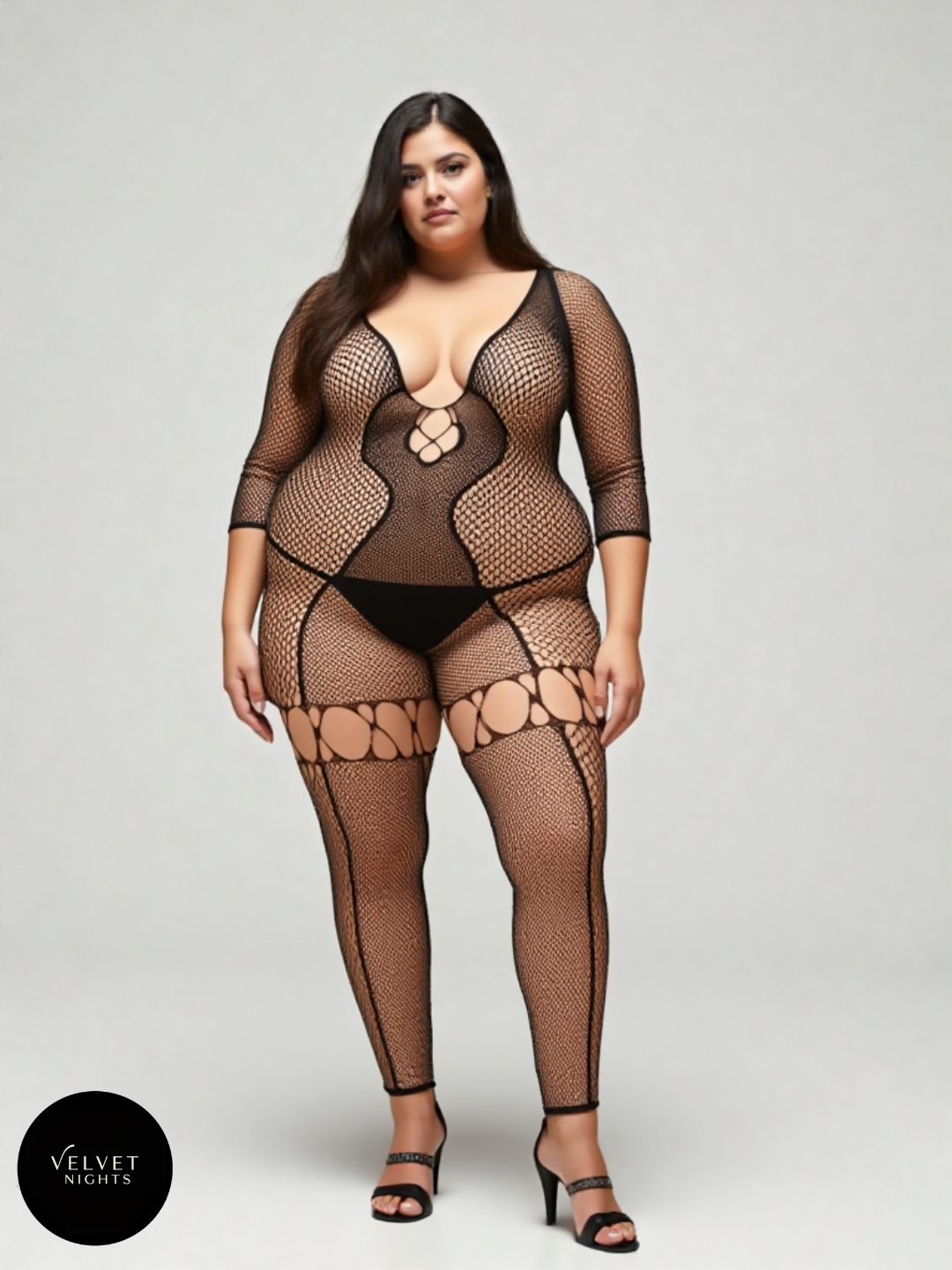 Plus Size Body Stocking – Seductive One-Piece Lingerie