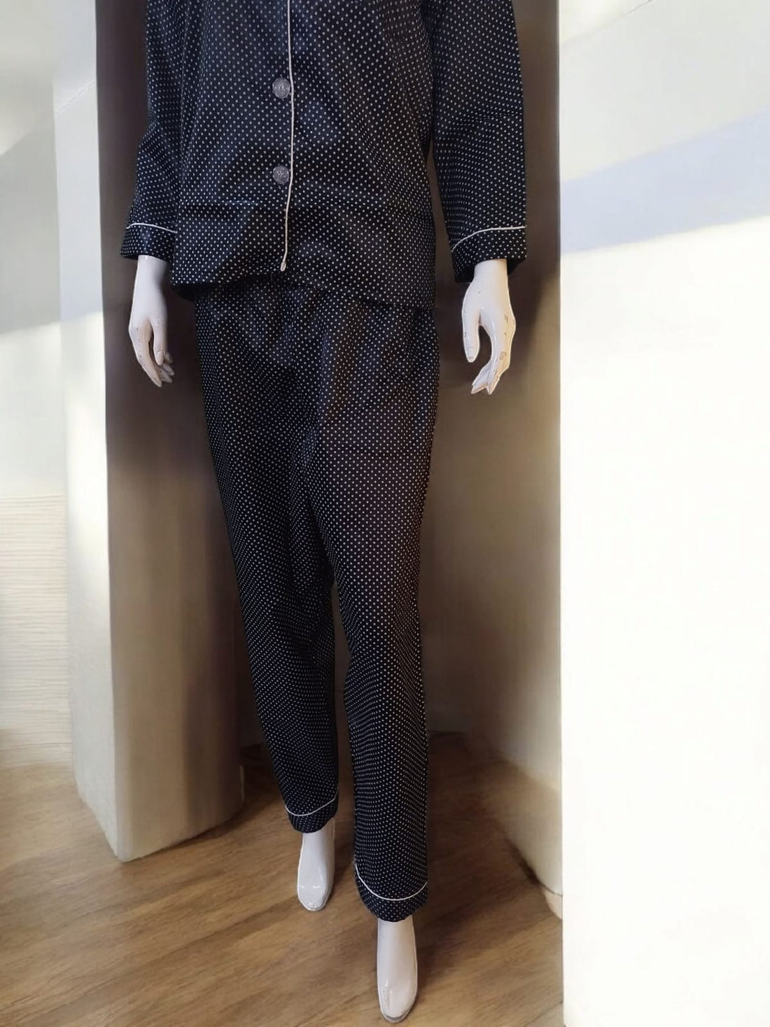 Polka Dots 2 Piece Night suit
