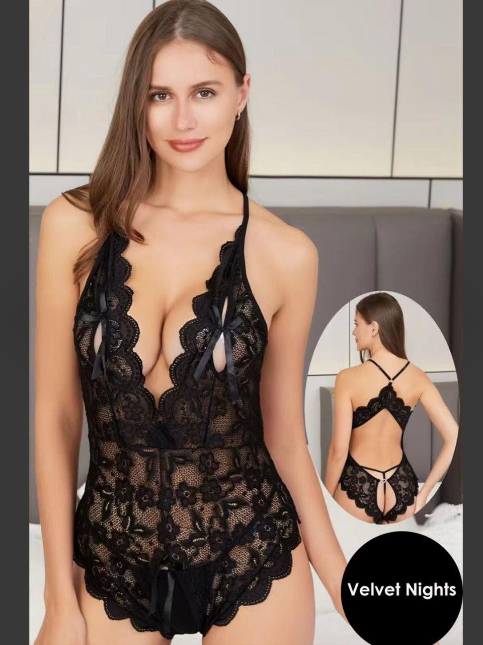 Elegant Net Bodysuit ✨🖤