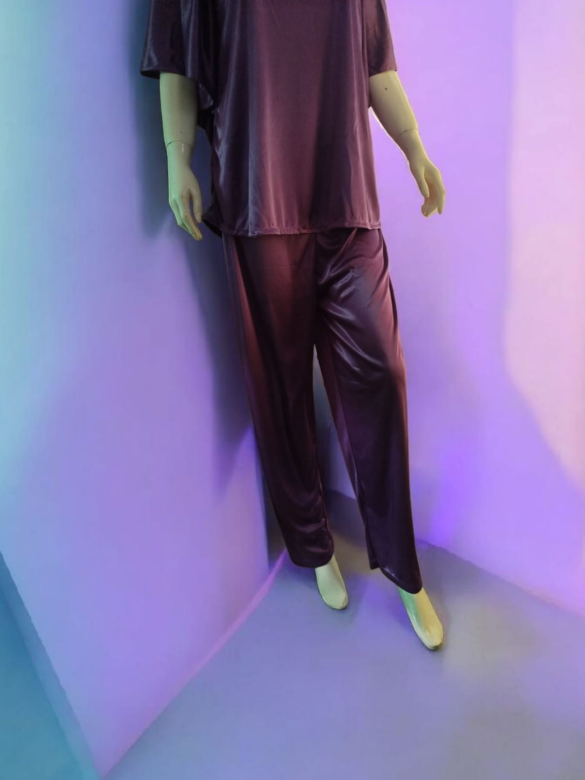 Luxury Satin 2-Piece Night Suit