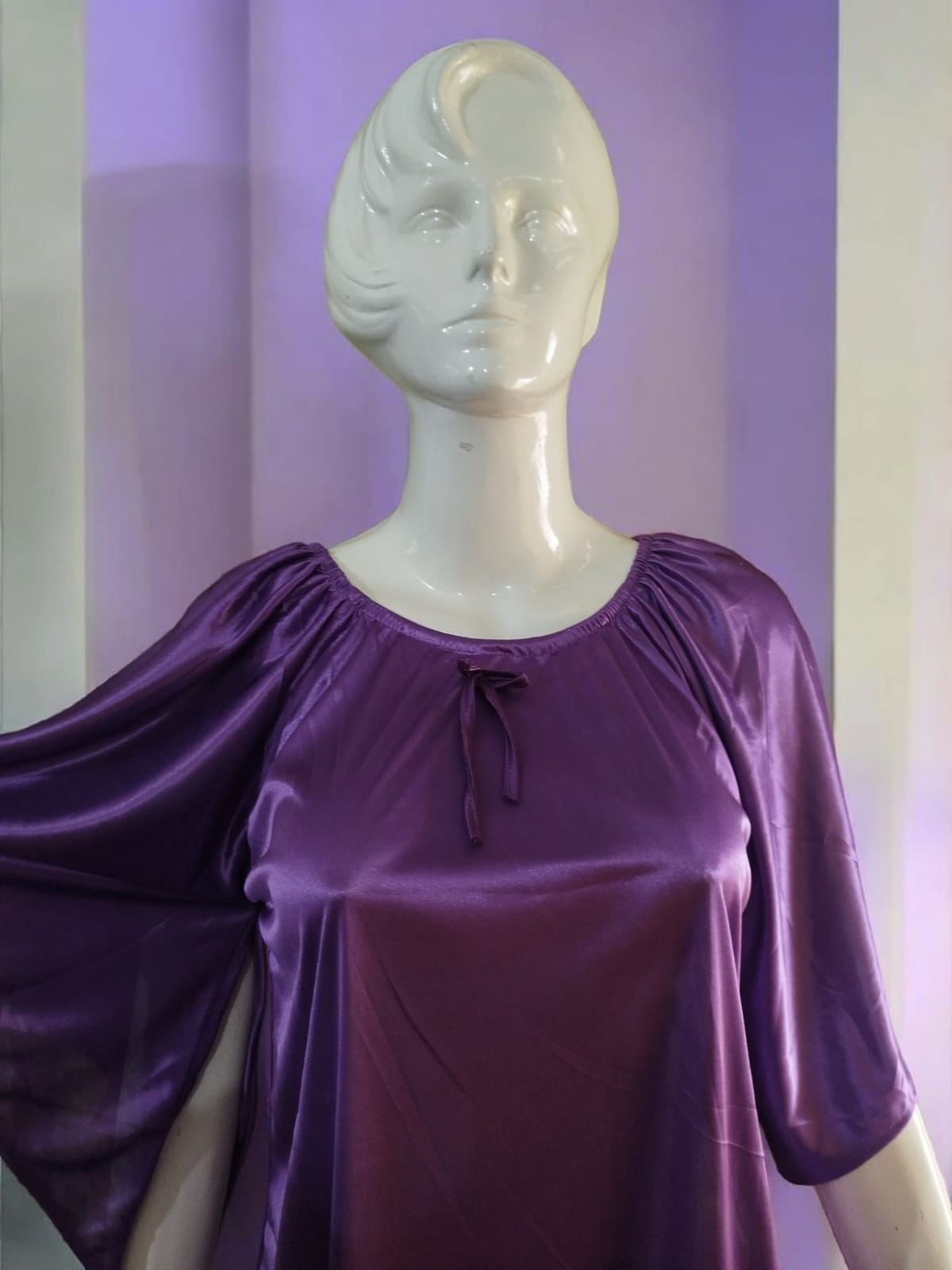 Luxury Satin 2-Piece Night Suit