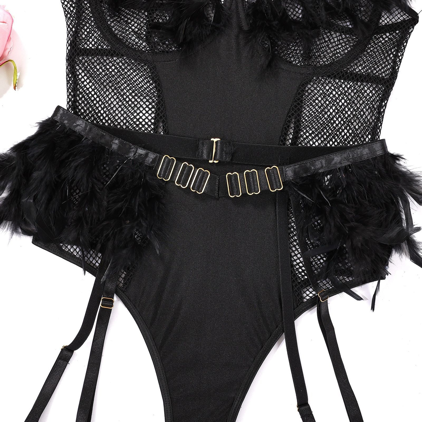 Midnight Muse Feathered Teddy