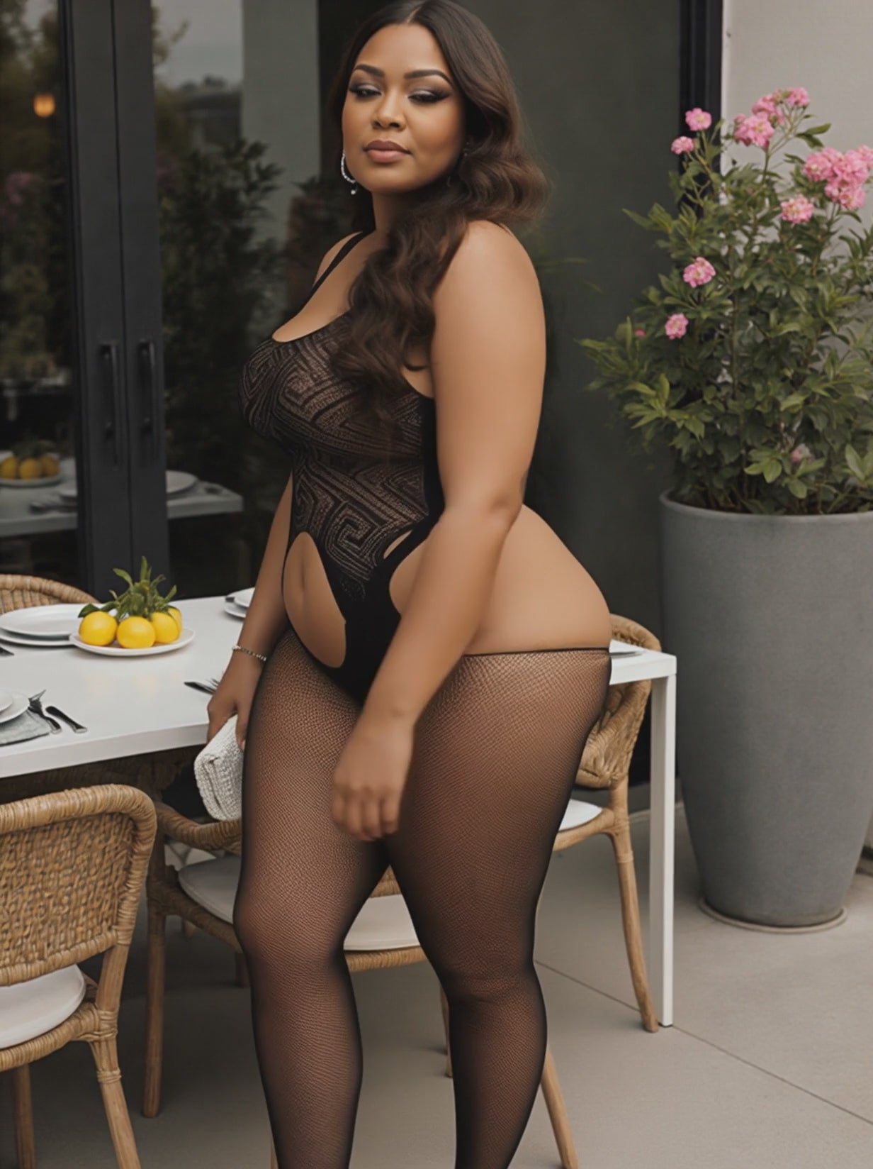 Plus Size Body Stocking – Seductive One-Piece Lingerie